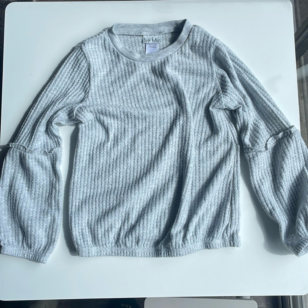 Gray long sleeve